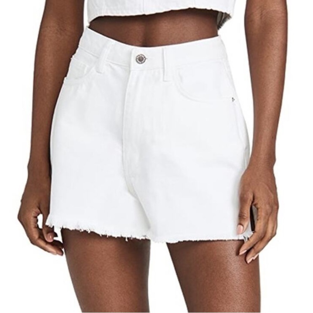 WeWoreWhat White Denim Jean Shorts